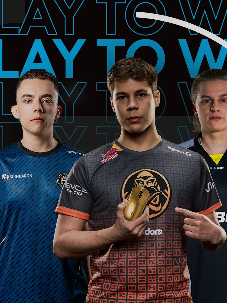 Campaign artwork, the Aim and Run Play to Win challenge