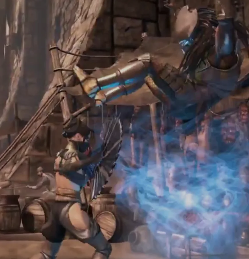 Championship gameplay, a fighting game