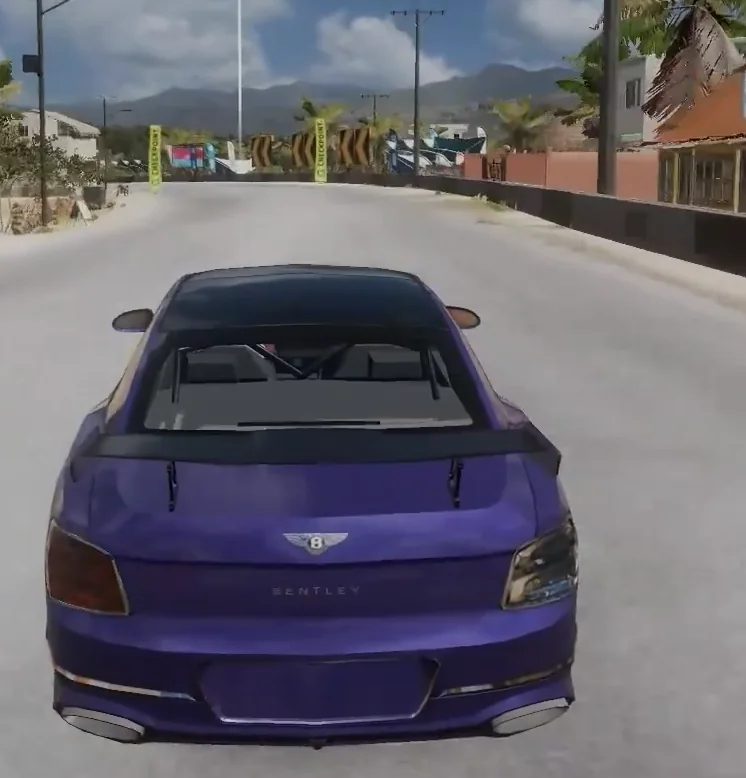 Championship gameplay, a racing game